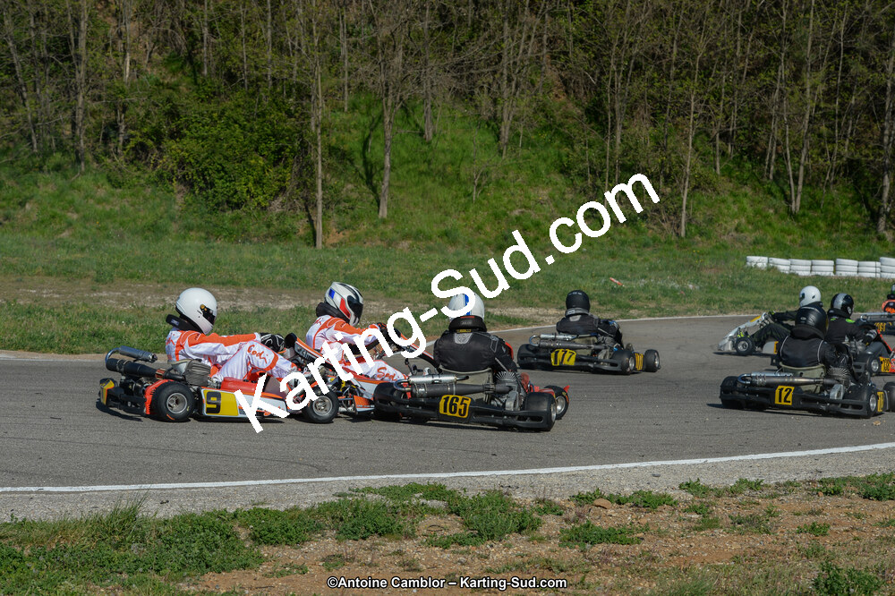 12/04/2015 : 2ème manche du Championnat du Sud à Alès (Photos Antoine Camblor) 2015 — karting