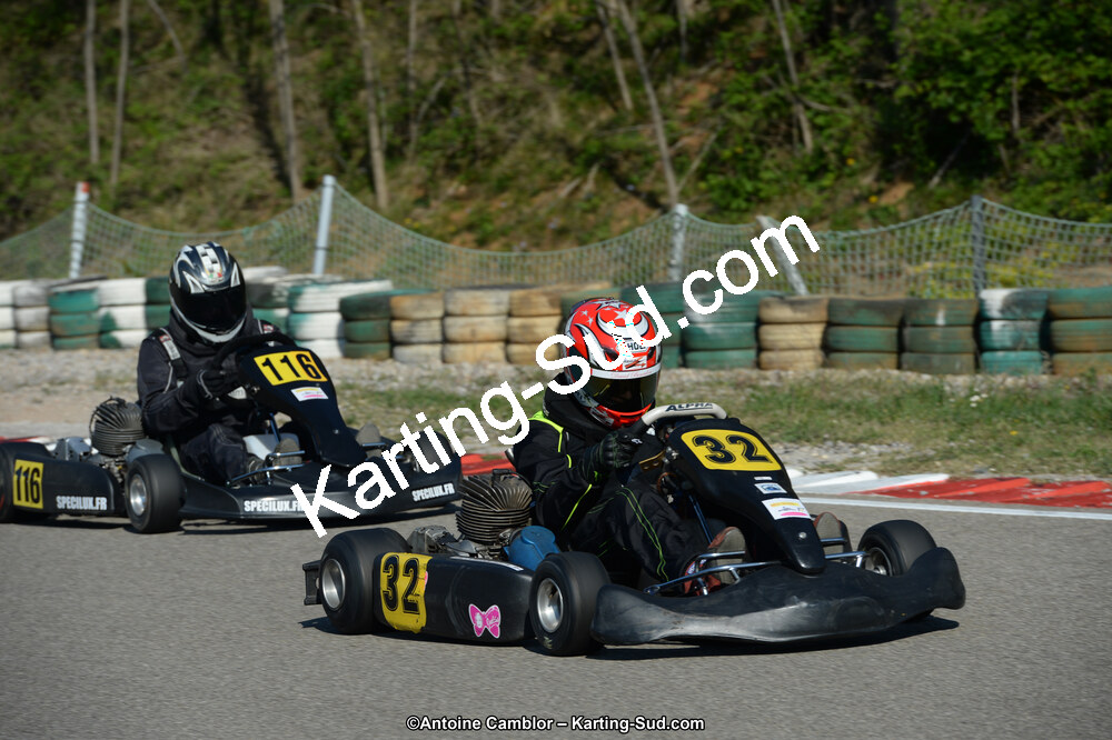 12/04/2015 : 2ème manche du Championnat du Sud à Alès (Photos Antoine Camblor) 2015 — karting