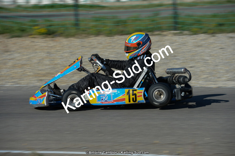 12/04/2015 : 2ème manche du Championnat du Sud à Alès (Photos Antoine Camblor) 2015 — karting