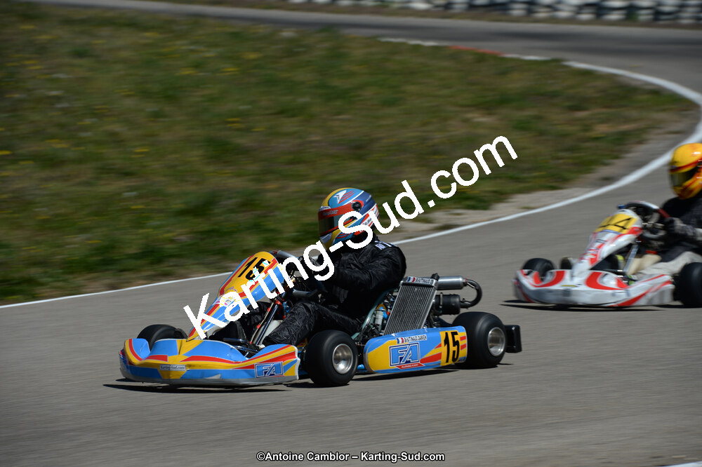12/04/2015 : 2ème manche du Championnat du Sud à Alès (Photos Antoine Camblor) 2015 — karting