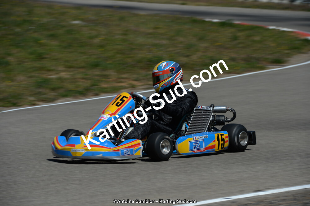 12/04/2015 : 2ème manche du Championnat du Sud à Alès (Photos Antoine Camblor) 2015 — karting