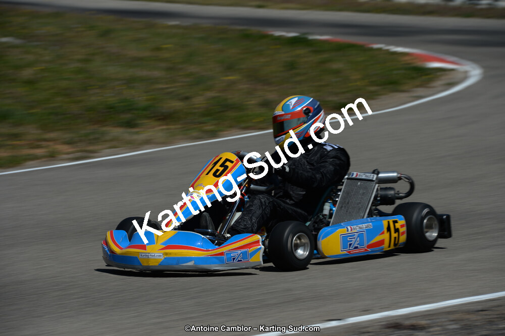 12/04/2015 : 2ème manche du Championnat du Sud à Alès (Photos Antoine Camblor) 2015 — karting