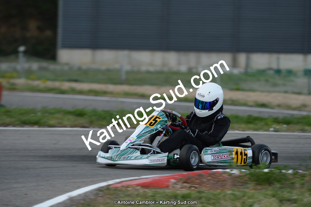 12/04/2015 : 2ème manche du Championnat du Sud à Alès (Photos Antoine Camblor) 2015 — karting