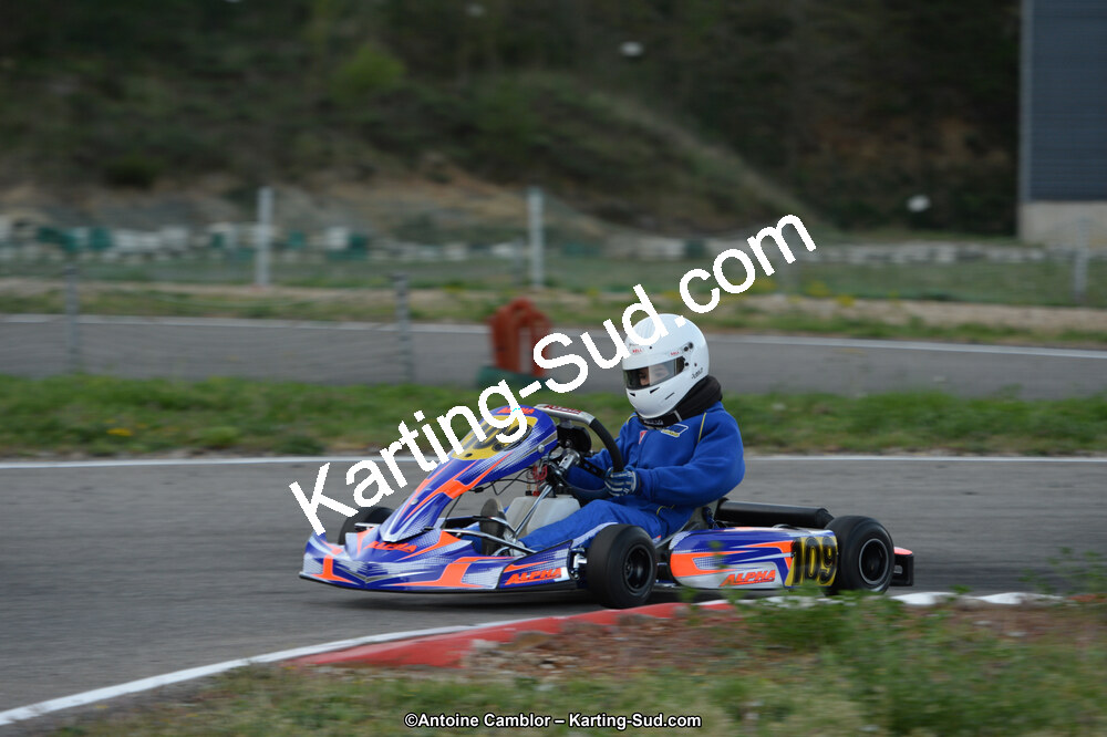 12/04/2015 : 2ème manche du Championnat du Sud à Alès (Photos Antoine Camblor) 2015 — karting
