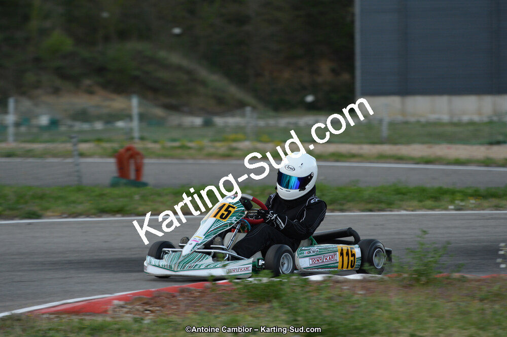 12/04/2015 : 2ème manche du Championnat du Sud à Alès (Photos Antoine Camblor) 2015 — karting