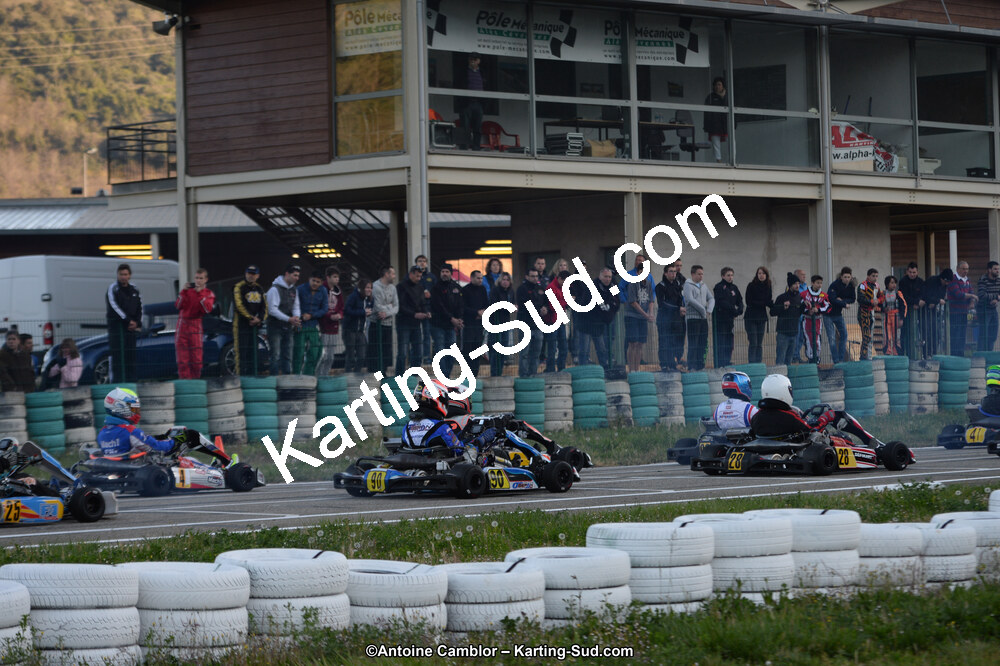 12/04/2015 : 2ème manche du Championnat du Sud à Alès (Photos Antoine Camblor) 2015 — karting