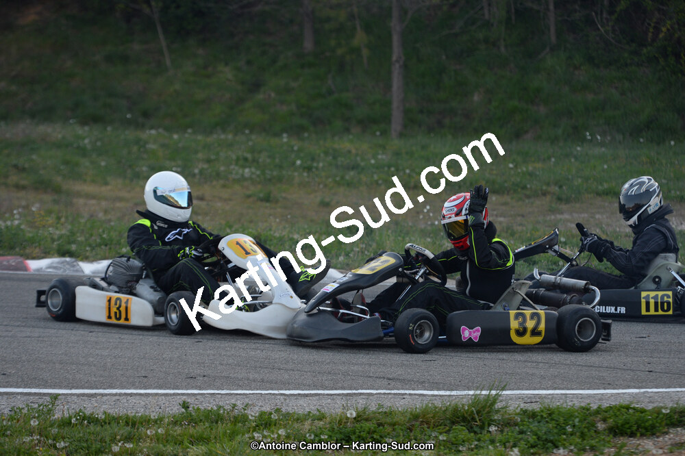 12/04/2015 : 2ème manche du Championnat du Sud à Alès (Photos Antoine Camblor) 2015 — karting