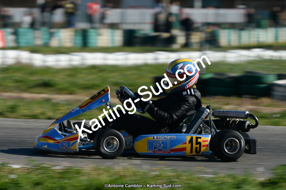 12/04/2015 : 2ème manche du Championnat du Sud à Alès (Photos Antoine Camblor) 2015 — karting