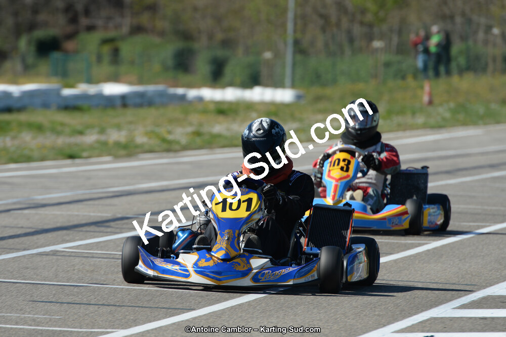12/04/2015 : 2ème manche du Championnat du Sud à Alès (Photos Antoine Camblor) 2015 — karting