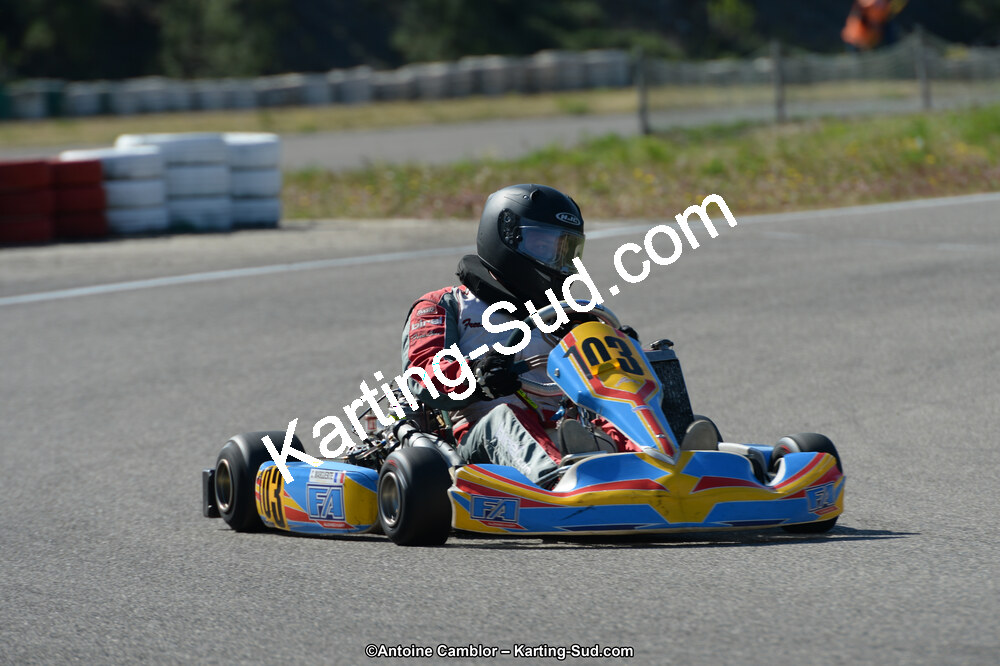 12/04/2015 : 2ème manche du Championnat du Sud à Alès (Photos Antoine Camblor) 2015 — karting