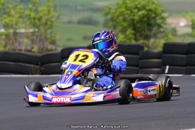 Loris CABIROU — 10/05/2015 : 3ème manche du Championnat du Sud à Belmont sur Rance (Photos Stéphane Agnus) 2015 — karting
