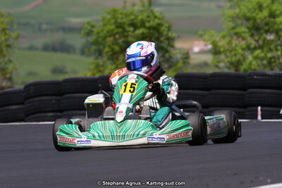 Sandra THOMAS — 10/05/2015 : 3ème manche du Championnat du Sud à Belmont sur Rance (Photos Stéphane Agnus) 2015 — karting