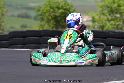 Sandra THOMAS — 10/05/2015 : 3ème manche du Championnat du Sud à Belmont sur Rance (Photos Stéphane Agnus) 2015 — karting
