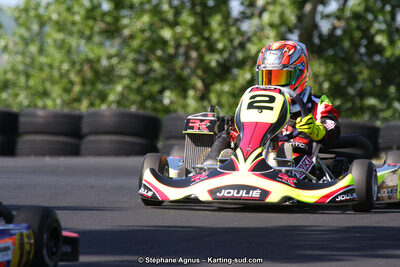 Enzo JOULIE — 10/05/2015 : 3ème manche du Championnat du Sud à Belmont sur Rance (Photos Stéphane Agnus) 2015 — karting