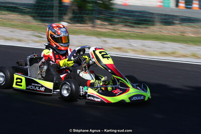 Enzo JOULIE — 10/05/2015 : 3ème manche du Championnat du Sud à Belmont sur Rance (Photos Stéphane Agnus) 2015 — karting