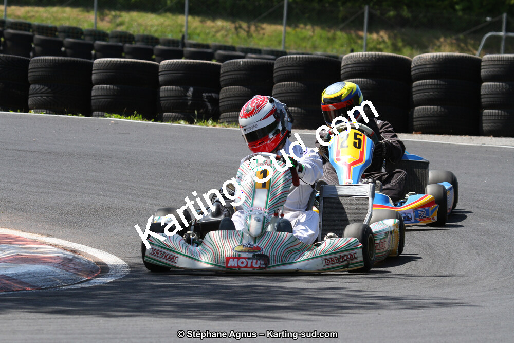 Enzo GUIBBERT — 10/05/2015 : 3ème manche du Championnat du Sud à Belmont sur Rance (Photos Stéphane Agnus) 2015 — karting