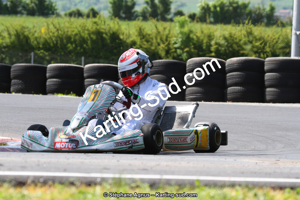 Enzo GUIBBERT — 10/05/2015 : 3ème manche du Championnat du Sud à Belmont sur Rance (Photos Stéphane Agnus) 2015 — karting