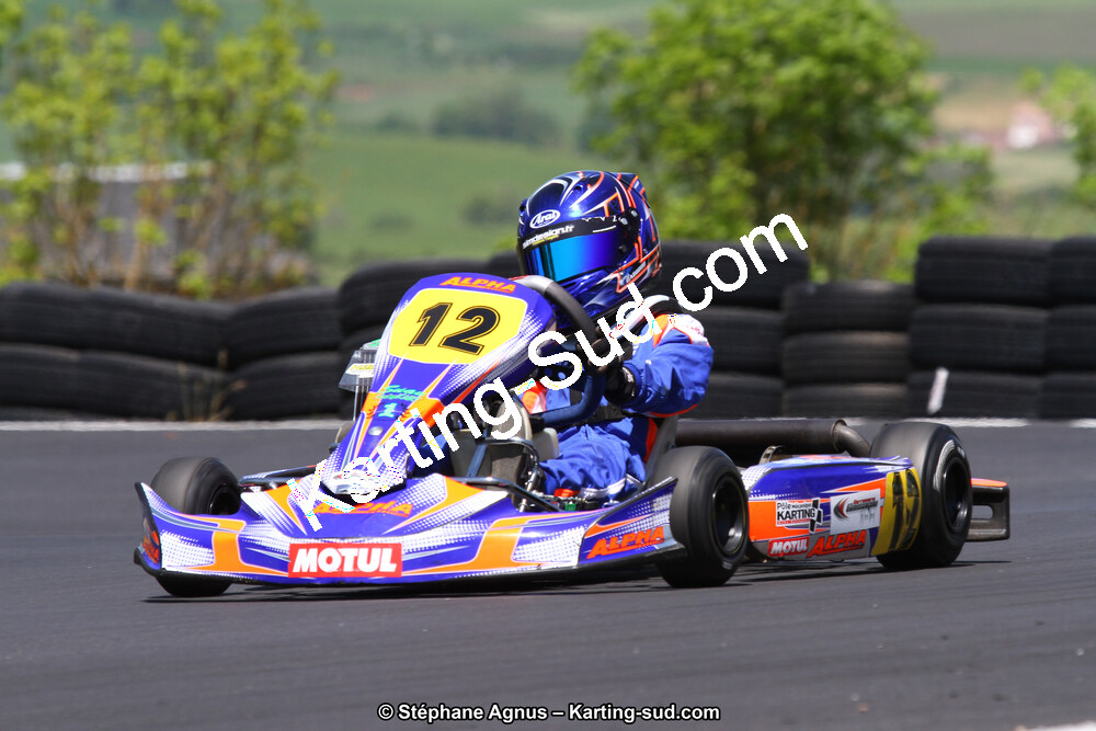 Loris CABIROU — 10/05/2015 : 3ème manche du Championnat du Sud à Belmont sur Rance (Photos Stéphane Agnus) 2015 — karting