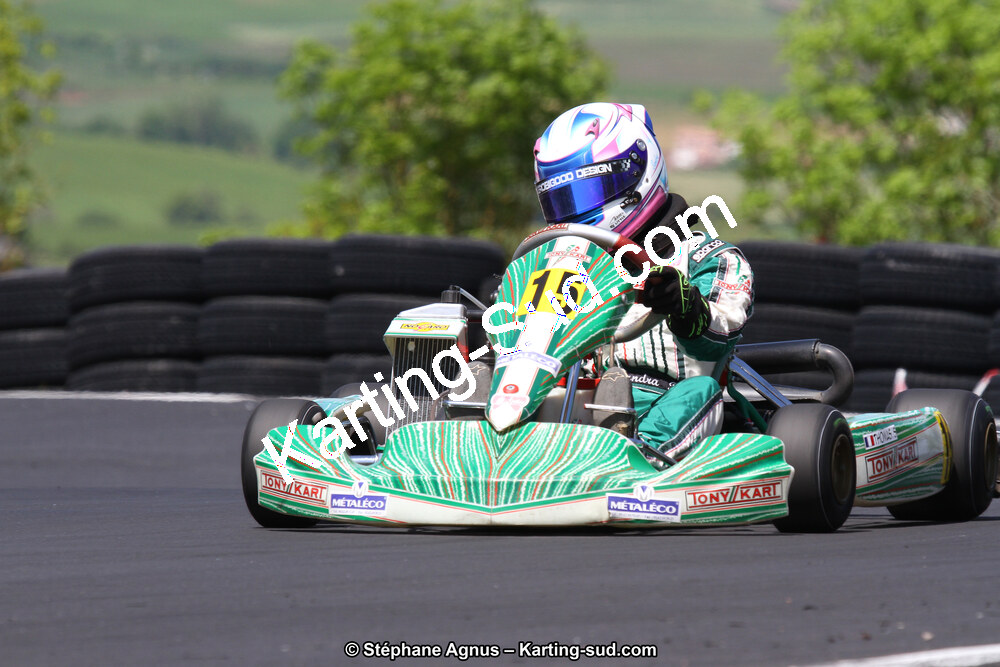 Sandra THOMAS — 10/05/2015 : 3ème manche du Championnat du Sud à Belmont sur Rance (Photos Stéphane Agnus) 2015 — karting