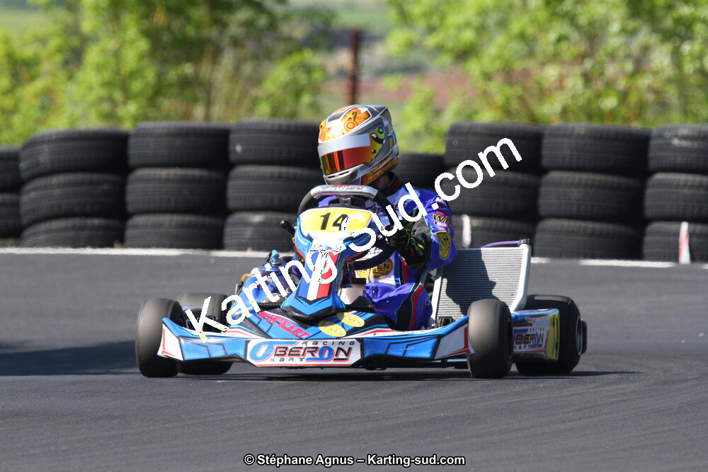 Yohan SOGUEL — 10/05/2015 : 3ème manche du Championnat du Sud à Belmont sur Rance (Photos Stéphane Agnus) 2015 — karting