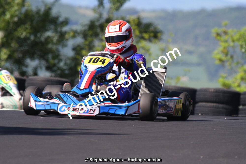 Pierre ALLEMAND — 10/05/2015 : 3ème manche du Championnat du Sud à Belmont sur Rance (Photos Stéphane Agnus) 2015 — karting
