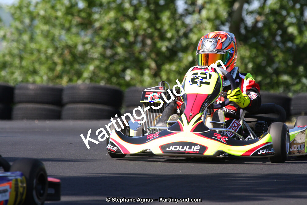 Enzo JOULIE — 10/05/2015 : 3ème manche du Championnat du Sud à Belmont sur Rance (Photos Stéphane Agnus) 2015 — karting