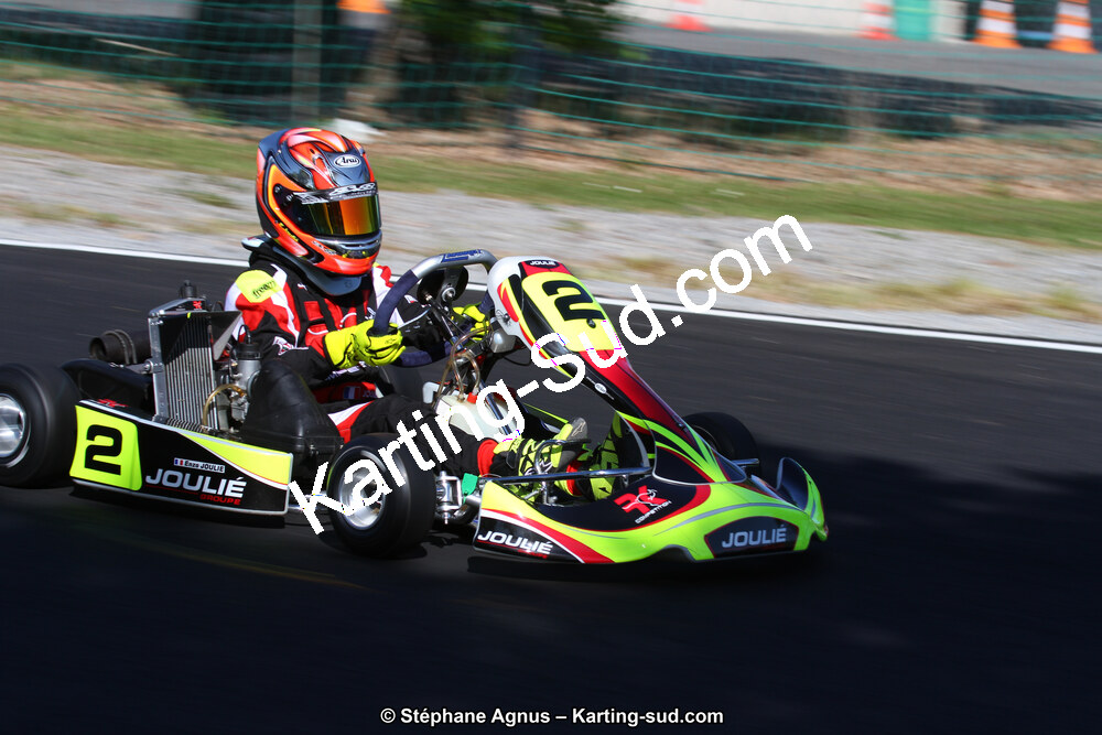 Enzo JOULIE — 10/05/2015 : 3ème manche du Championnat du Sud à Belmont sur Rance (Photos Stéphane Agnus) 2015 — karting
