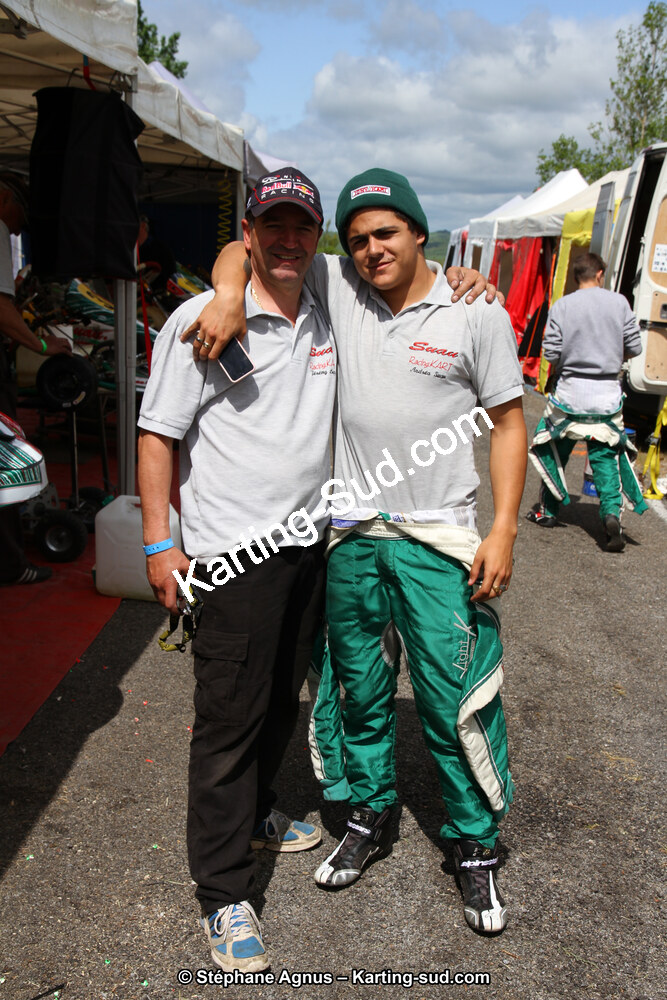 Andréa SUAU — 10/05/2015 : 3ème manche du Championnat du Sud à Belmont sur Rance (Photos Stéphane Agnus) 2015 — karting