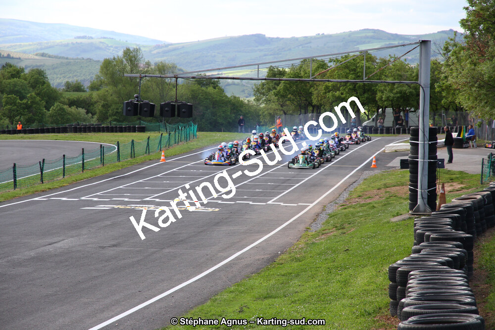 10/05/2015 : 3ème manche du Championnat du Sud à Belmont sur Rance (Photos Stéphane Agnus) 2015 — karting