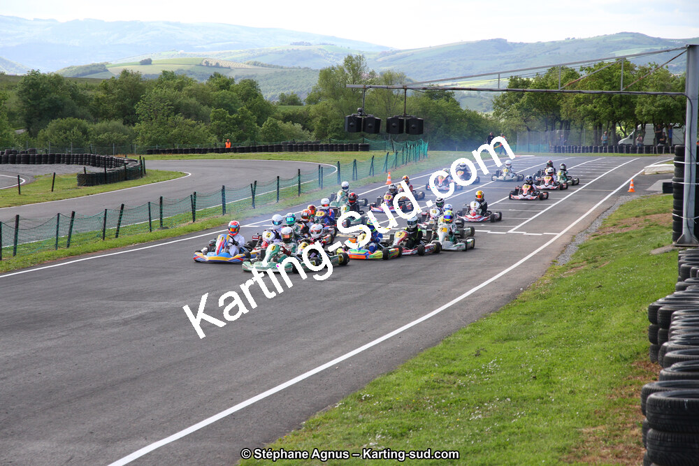 10/05/2015 : 3ème manche du Championnat du Sud à Belmont sur Rance (Photos Stéphane Agnus) 2015 — karting