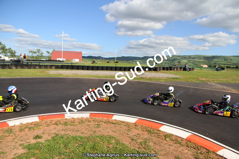 10/05/2015 : 3ème manche du Championnat du Sud à Belmont sur Rance (Photos Stéphane Agnus) 2015 — karting