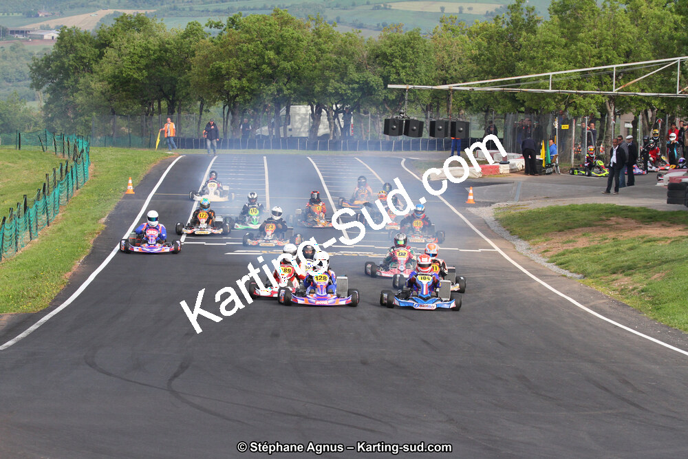 10/05/2015 : 3ème manche du Championnat du Sud à Belmont sur Rance (Photos Stéphane Agnus) 2015 — karting