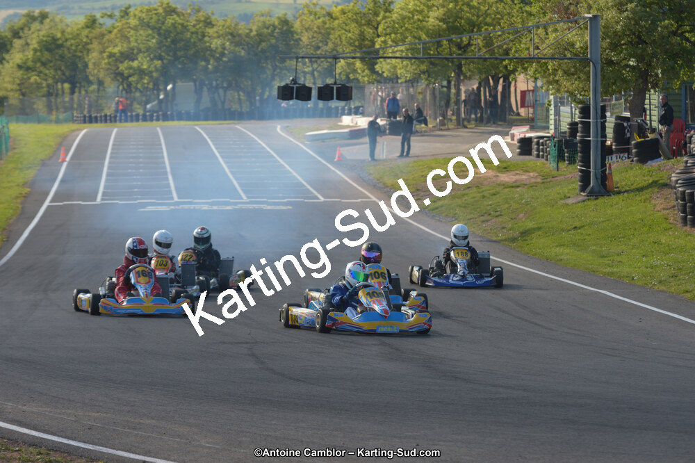10/05/2015 : 3ème manche du Championnat du Sud à Belmont sur Rance (Photos Antoine Camblor) 2015 — karting
