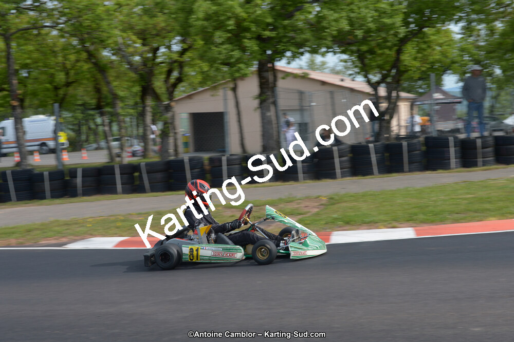 10/05/2015 : 3ème manche du Championnat du Sud à Belmont sur Rance (Photos Antoine Camblor) 2015 — karting