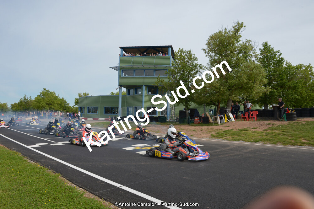 10/05/2015 : 3ème manche du Championnat du Sud à Belmont sur Rance (Photos Antoine Camblor) 2015 — karting