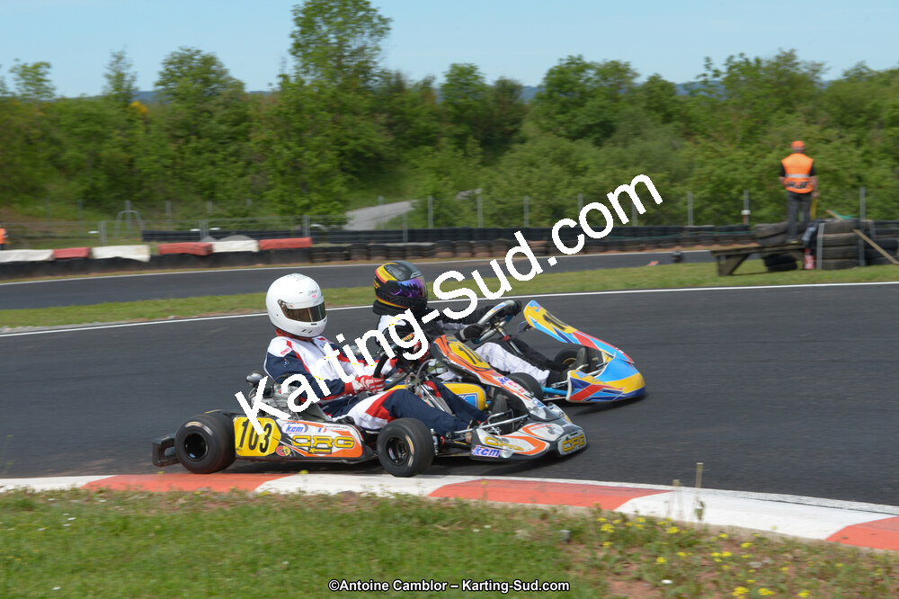 10/05/2015 : 3ème manche du Championnat du Sud à Belmont sur Rance (Photos Antoine Camblor) 2015 — karting