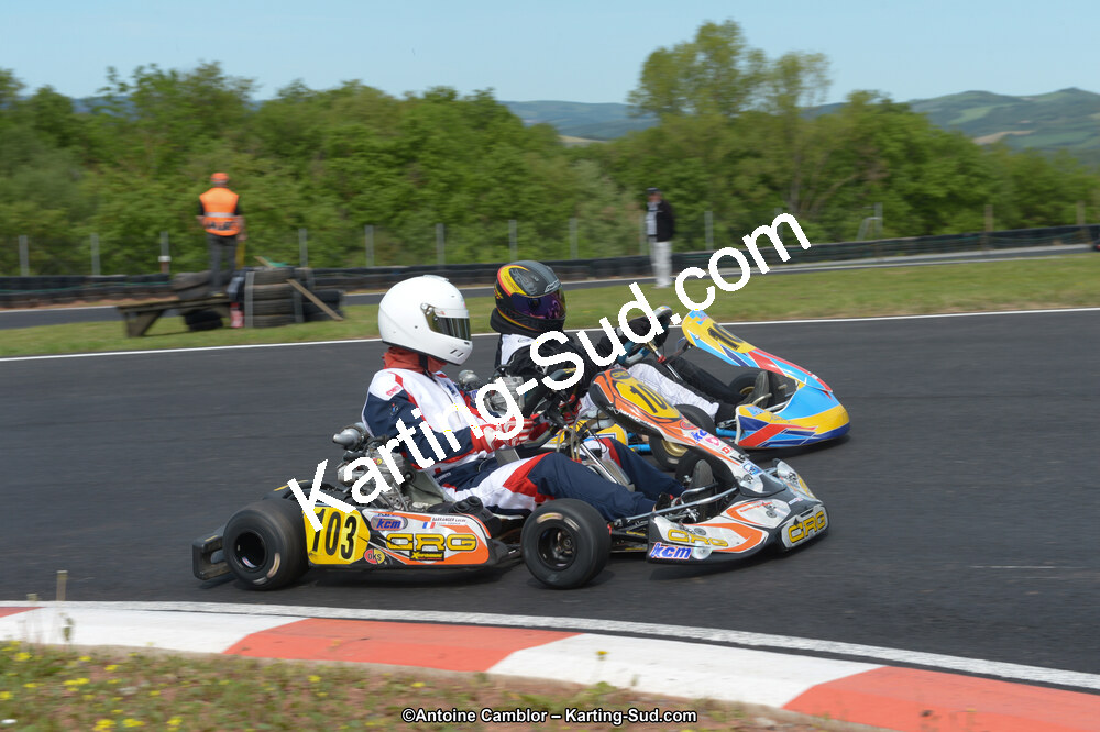 10/05/2015 : 3ème manche du Championnat du Sud à Belmont sur Rance (Photos Antoine Camblor) 2015 — karting