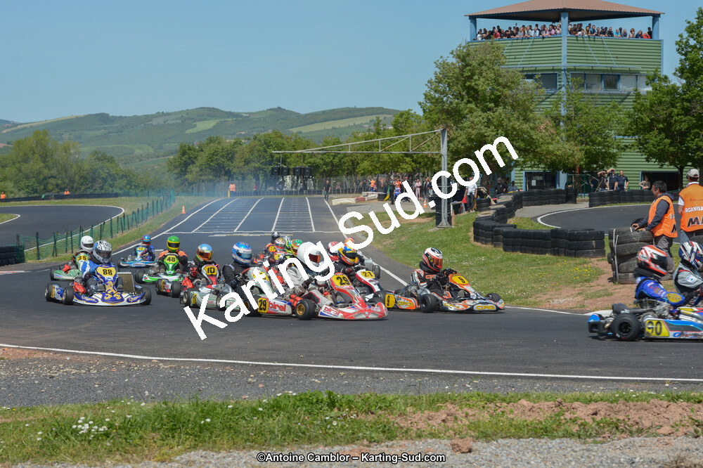 10/05/2015 : 3ème manche du Championnat du Sud à Belmont sur Rance (Photos Antoine Camblor) 2015 — karting