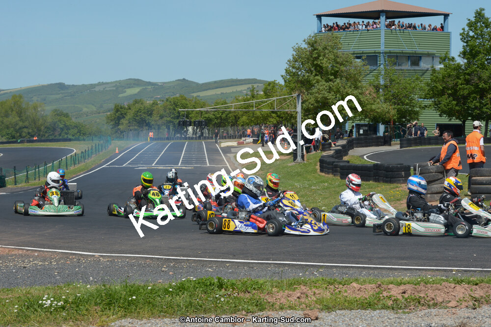 10/05/2015 : 3ème manche du Championnat du Sud à Belmont sur Rance (Photos Antoine Camblor) 2015 — karting