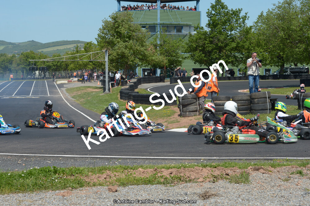 10/05/2015 : 3ème manche du Championnat du Sud à Belmont sur Rance (Photos Antoine Camblor) 2015 — karting