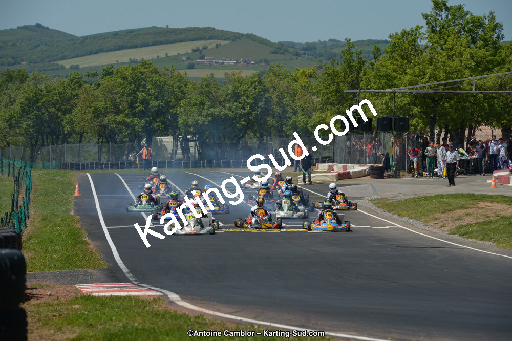 10/05/2015 : 3ème manche du Championnat du Sud à Belmont sur Rance (Photos Antoine Camblor) 2015 — karting