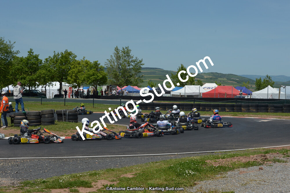 10/05/2015 : 3ème manche du Championnat du Sud à Belmont sur Rance (Photos Antoine Camblor) 2015 — karting
