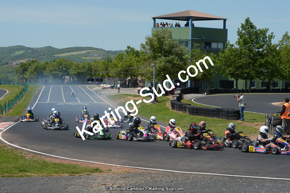 10/05/2015 : 3ème manche du Championnat du Sud à Belmont sur Rance (Photos Antoine Camblor) 2015 — karting