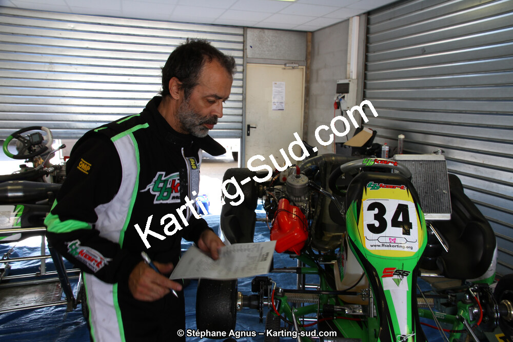 Gilles DUPRAT — 30 & 31/05/2015 : SuperKart 250, TTI Carbone et Championnat de France Long Circuit KZ2 et KZ2 Gentleman à Lédenon (Photos Stéphane Agnus) 2015 — karting