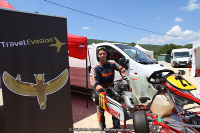 Fabien CHAINE — 07/06/2015 : 4ème manche du Championnat du Sud à Ganges (Photos Stéphane Agnus) 2015 — karting