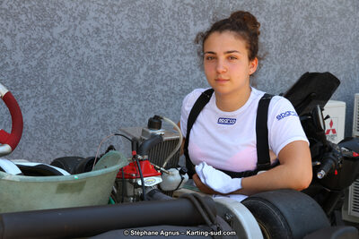 Keira ADIL — 07/06/2015 : 4ème manche du Championnat du Sud à Ganges (Photos Stéphane Agnus) 2015 — karting