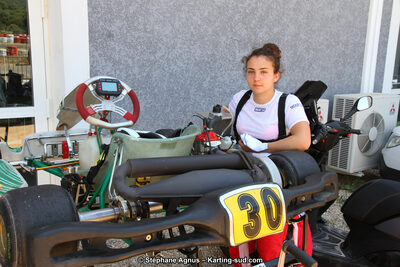 Keira ADIL — 07/06/2015 : 4ème manche du Championnat du Sud à Ganges (Photos Stéphane Agnus) 2015 — karting