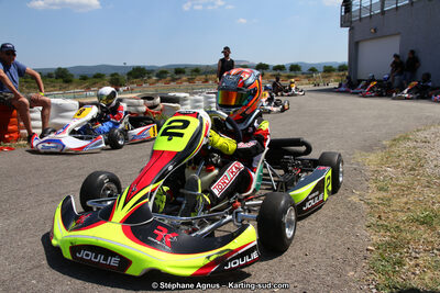 Enzo JOULIE — 07/06/2015 : 4ème manche du Championnat du Sud à Ganges (Photos Stéphane Agnus) 2015 — karting