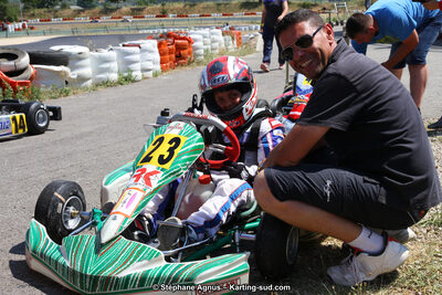 Sacha CATALA — 07/06/2015 : 4ème manche du Championnat du Sud à Ganges (Photos Stéphane Agnus) 2015 — karting