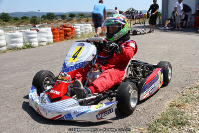 Enzo DI BERARDINO — 07/06/2015 : 4ème manche du Championnat du Sud à Ganges (Photos Stéphane Agnus) 2015 — karting